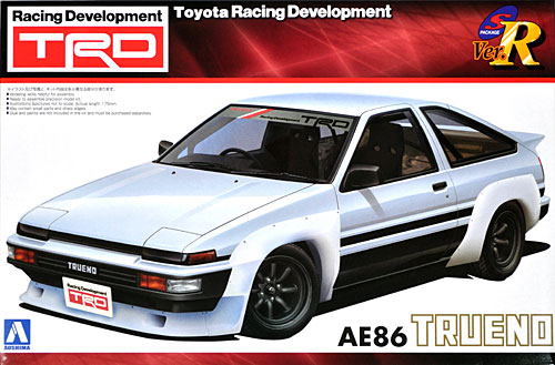 TRD AE86 トレノ N2仕様 プラモデル (アオシマ 1/24 Sパッケージ・バージョンR No.040) 商品画像