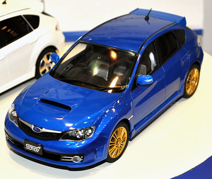 GRB インプレッサ WRX STI 5door '07 (WRブルー・マイカ) プラモデル (アオシマ 1/24 プリペイントモデル シリーズ No.025) 商品画像_3