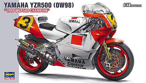 ヤマハ YZR500 (OW98) 1988 WGP500 チャンピオン プラモデル (ハセガワ 1/12 バイクシリーズ No.BK-003) 商品画像