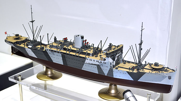 日本海軍 特設潜水母艦 平安丸 プラモデル (ハセガワ 1/350 Z帯 No.40082) 商品画像_3