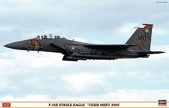 F-15E ストライク イーグル タイガーミート 2005 プラモデル (ハセガワ 1/48 飛行機 限定生産 No.07318) 商品画像