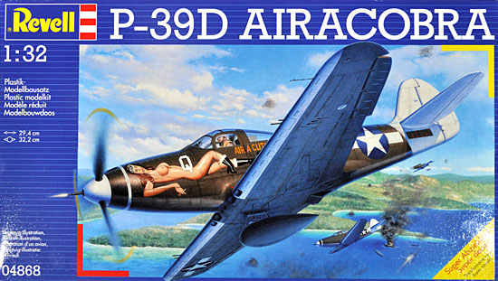 P-39D エアラコブラ プラモデル (レベル 1/32 Aircraft No.04868) 商品画像