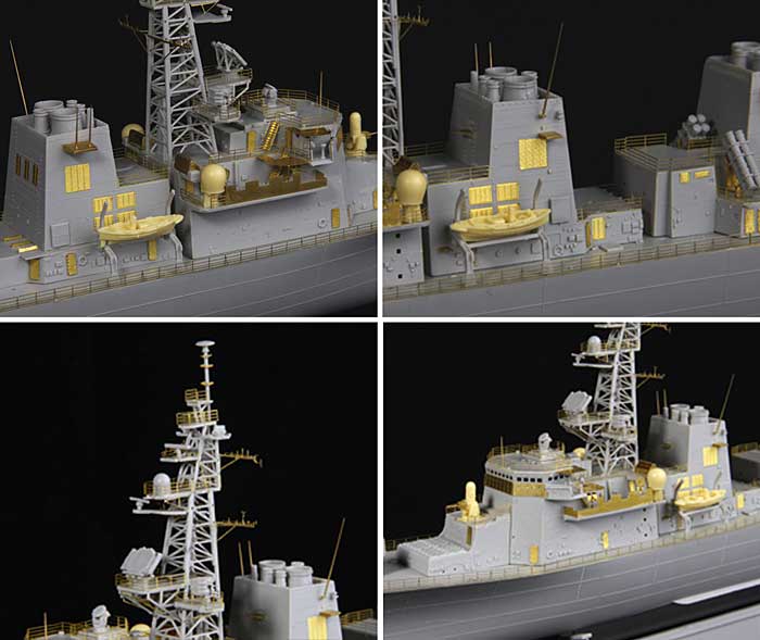 海上自衛隊 護衛艦 DD-110 たかなみ用 スーパーディテールアップセット エッチング (ライオンロア 1/350 Full Set of SuperDetail-Up Conversion Series No.RS3514) 商品画像_2