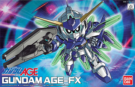 ガンダム AGE-FX プラモデル (バンダイ SDガンダム BB戦士 No.376) 商品画像