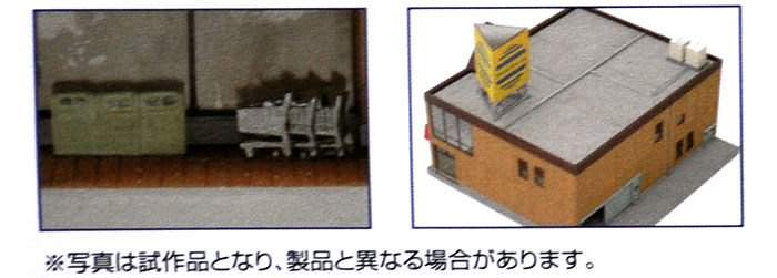 スーパーマーケット B プラモデル (トミーテック 建物コレクション （ジオコレ） No.114) 商品画像_3