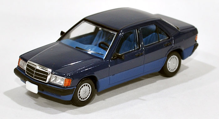 メルセデス ベンツ 190E  (紺) ミニカー (トミーテック トミカリミテッド ヴィンテージ ネオ No.LV-N077b) 商品画像_1