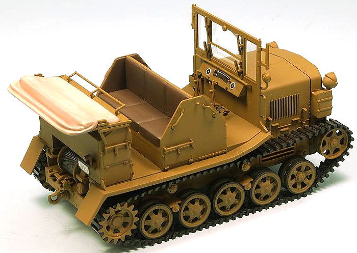 日本陸軍 98式 4t牽引車 シケ 完成品 (ピットロード 塗装済完成品モデル No.G022M) 商品画像_2