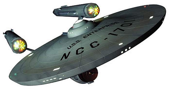 U.S.S. エンタープライズ NCC-1701 プラモデル (ポーラライツ スタートレック (STAR TREK) No.POL880/04) 商品画像_2