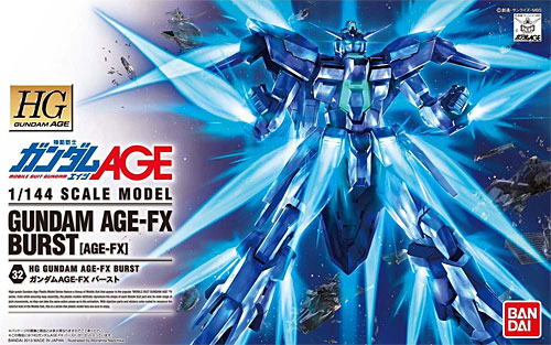 ガンダム AGE-FX バースト プラモデル (バンダイ 1/144 HG ガンダムAGE（エイジ） No.032) 商品画像