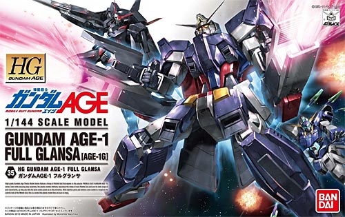 ガンダム AGE-1G フルグランサ プラモデル (バンダイ 1/144 HG ガンダムAGE（エイジ） No.035) 商品画像