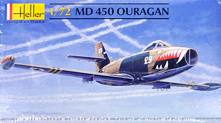 ウーラガン MD450 フランス軍 戦闘機 プラモデル (エレール 1/72 エアクラフト No.FF0201) 商品画像