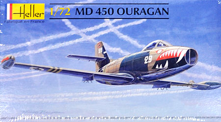 洋書 フランス空軍 ウーラガン MD.450 ジェット戦闘機 ダッソー社