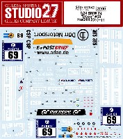 スタジオ27 ツーリングカー/GTカー オリジナルデカール BMW Z4 Doerr #69 ニュルブルクリンク24時間レース 2010-11