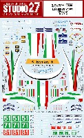 スタジオ27 ツーリングカー/GTカー オリジナルデカール フェラーリ 458 #51/71/81 Afcorse ル・マン 2012