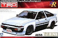 アオシマ 1/24 Sパッケージ・バージョンR TRD AE86 トレノ N2仕様