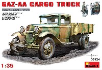 ミニアート 1/35 WW2 ミリタリーミニチュア GAZ-AA カーゴトラック