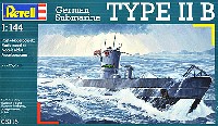 レベル 1/144 艦船モデル Uボート Type 2B