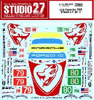 スタジオ27 ツーリングカー/GTカー オリジナルデカール ポルシェ 911RSR #79/80 ル・マン 2012