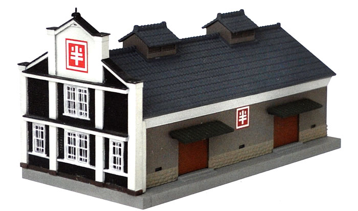 味噌蔵 C -貯蔵庫- プラモデル (トミーテック 建物コレクション （ジオコレ） No.118) 商品画像_1