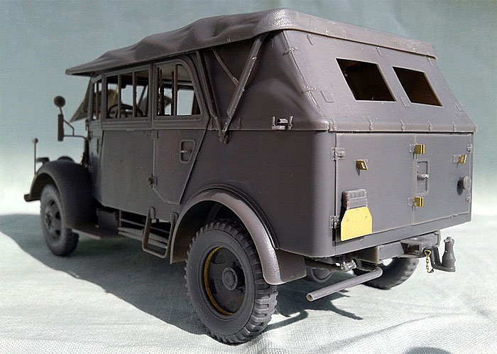 ドイツ L1500A Kfz.70 兵員輸送車 プラモデル (ミニアート 1/35 WW2 ミリタリーミニチュア No.35147) 商品画像_4