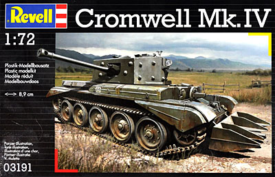 クロムウェル Mk.4 戦車 プラモデル (レベル 1/72 ミリタリー No.03191) 商品画像