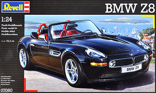 BMW Z8 プラモデル (Revell 1/24など　カーモデル No.07080) 商品画像