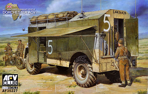 AEC 装甲指揮車 ドーチェスター プラモデル (AFV CLUB 1/35 AFV シリーズ No.AF35227) 商品画像