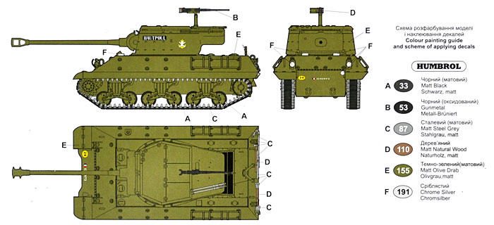 アメリカ M36B2 ジャクソン駆逐戦車 プラモデル (ユニモデル 1/72 AFVキット No.210) 商品画像_1