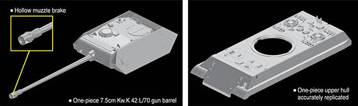 M10 パンター (M10駆逐戦車偽装型) プラモデル (ドラゴン 1/72 ARMOR PRO (アーマープロ) No.7491) 商品画像_2