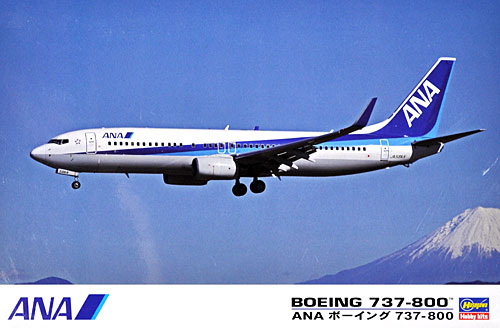 ANA ボーイング 737-800 プラモデル (ハセガワ 1/144 飛行機 限定生産 No.10693) 商品画像