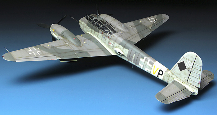 メッサーシュミット Me410B-2/U4 重戦闘機 プラモデル (MENG-MODEL ロンギセプス シリーズ No.LS-001) 商品画像_3