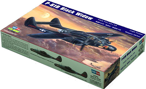 P-61B ブラックウィドウ プラモデル (ホビーボス 1/32 エアクラフト シリーズ No.83209) 商品画像