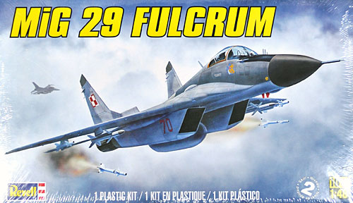 MiG 29 フルクラム プラモデル (Revell 1/48 飛行機モデル No.85-5865) 商品画像