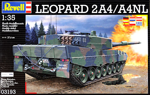 レオパルト 2A4/A4NL プラモデル (レベル 1/35 ミリタリー No.03193) 商品画像