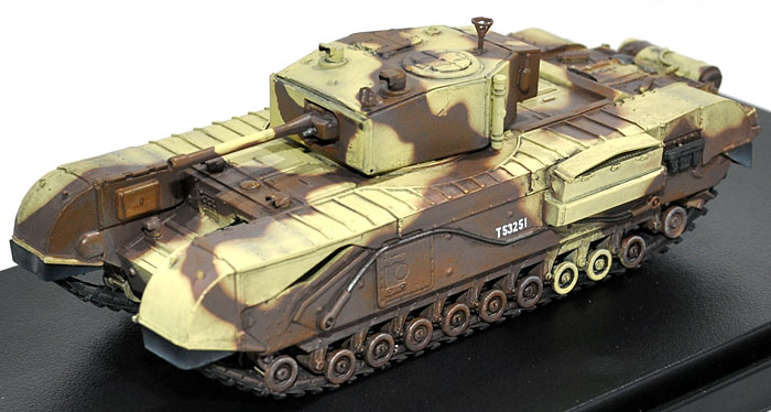 イギリス チャーチル歩兵戦車 Mk.3 チュニジア 1943 完成品 (ドラゴン 1/72 ドラゴンアーマーシリーズ No.60569) 商品画像_1