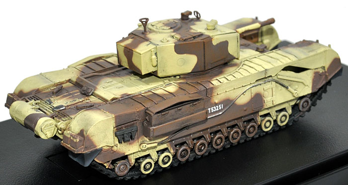 イギリス チャーチル歩兵戦車 Mk.3 チュニジア 1943 完成品 (ドラゴン 1/72 ドラゴンアーマーシリーズ No.60569) 商品画像_2