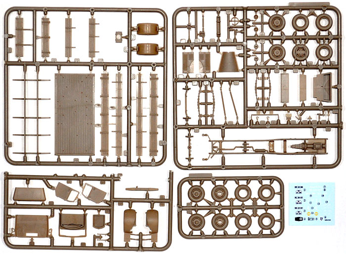 DB L4500S トラック プラモデル (Schatton Modellbau 1/72 プラスチックモデルキット No.72001) 商品画像_2