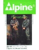 アルパイン 1/35 フィギュア 武装親衛隊 AFVクルー セット (2体セット)