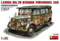 ミニアート 1/35 WW2 ミリタリーミニチュア ドイツ L1500A Kfz.70 兵員輸送車