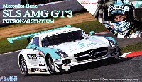 フジミ 1/24 リアルスポーツカー シリーズ （SPOT） メルセデス ベンツ SLS AMG GT3 ペトロナス シンティアム (谷口信輝 レジン製ヘルメット付 1/8スケール)