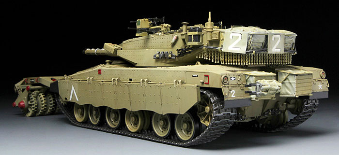 メルカバ Mk.3 バズ w/Nochri Dalet マインローラー付 プラモデル (MENG-MODEL 1/35 ティラノサウルス シリーズ No.TS-005) 商品画像_2