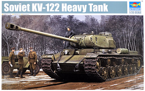 ソビエト KV-122　重戦車 プラモデル (トランペッター 1/35 ＡＦＶシリーズ No.01570) 商品画像