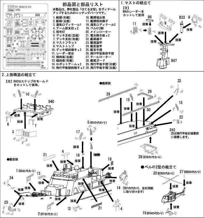 海上保安庁 はてるま型巡視船 PL-66 しきね (エッチングパーツ付) プラモデル (ピットロード 1/700 スカイウェーブ J シリーズ No.J-058E) 商品画像_2