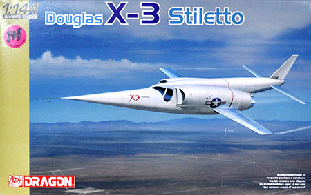 ダグラス X-3 スティレット プラモデル (ドラゴン 1/144 ウォーバーズ （プラキット） No.4637) 商品画像