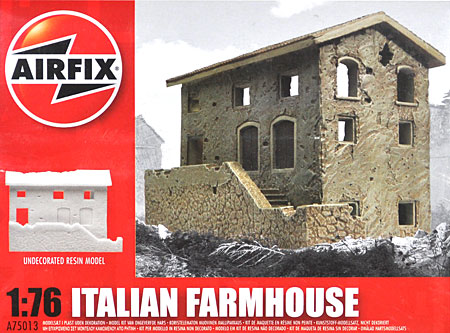 イタリアの農場の家 レジン (エアフィックス 1/76 ミリタリー No.A75013) 商品画像