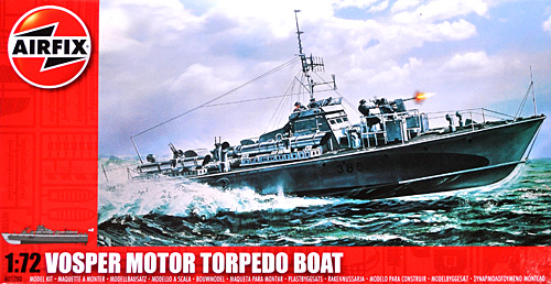 ヴォスパー 魚雷艇 プラモデル (エアフィックス Launches ＆ Ships No.A05280) 商品画像