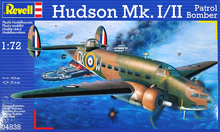 ハドソン Mk.1/2 プラモデル (レベル 1/72 飛行機 No.04838) 商品画像