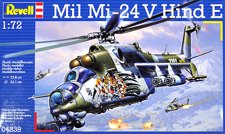 ミル Mi-24V ハインド E プラモデル (レベル 1/72 飛行機 No.04839) 商品画像