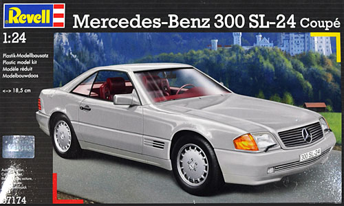 メルセデス ベンツ 300SL-24 クーペ プラモデル (レベル 1/24など　カーモデル No.07174) 商品画像