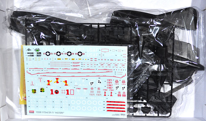 SR-71A History プラモデル (アカデミー 1/72 Scale Aircrafts No.12509) 商品画像_1